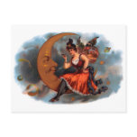 Vintage Cigar Label; Moon with Fairy postcards
