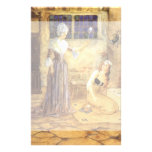 Vintage Cinderella and Fairy Godmother Fairy Tale Custom Stationery