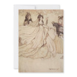 Vintage Cinderella (Ashenputtel) by Arthur Rackham invitations