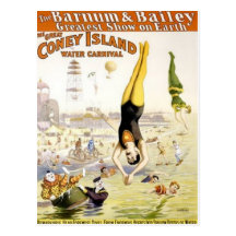 Vintage : circus Barnum & Bailey - Postcards