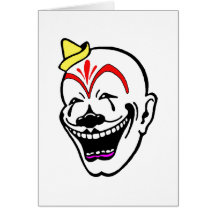 Vintage Circus Clown Cards