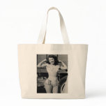 Vintage Circus Muscle Girl Photo bags