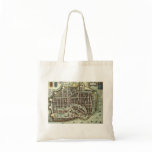 Vintage city map of Enkhuizen bags
