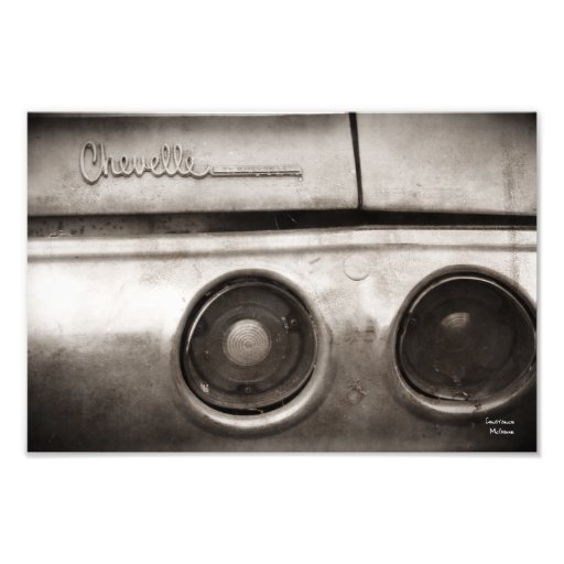 Vintage Classic Muscle Car Photograph Print