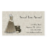 Vintage Clothing Lace Business Card