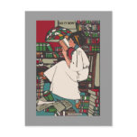Vintage College Girl Postcard