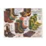 Vintage Colourful Cowboy Boots & Moccasins