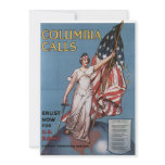 Vintage Columbia Calls US Army Recruiting invitations