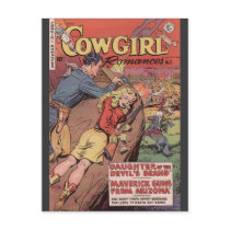 VINTAGE COMIC BOOK COVER ART POST CARD