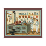 Vintage Cooks in the Kitchen postcards