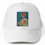 Vintage Corsage Prom Gil Elvgren Pinup Girl hats