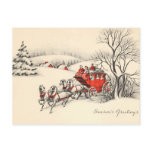 Vintage Countryside Postcard