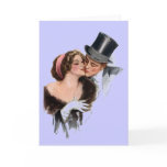 Vintage Couple Kiss cards