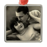 Vintage Couple Ornament