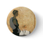 Vintage Couple Out for an Elegant Dinner buttons