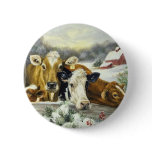 Vintage Cow Image Buttons