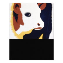 Vintage Cow Invitation
