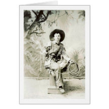 Vintage Cowboy circa 1900 Card