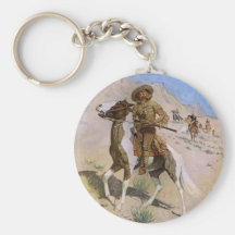 Vintage Cowboy, The Scout by Remington Key Chains
