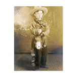Vintage Cowboys 18 Postcard