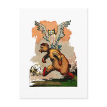 Vintage Critters Tin Woodman Postcard