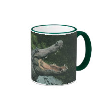 Vintage Crocodile, Marine Animal Life Reptile Coffee Mug