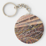 Vintage Cruise Ship Vacation; Bon Voyage Party! Keychain