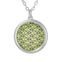 Vintage Cube Pattern Jewelry