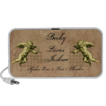 Vintage Cupid Love iPhone Speakers