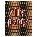 Vintage curves personalized flyer