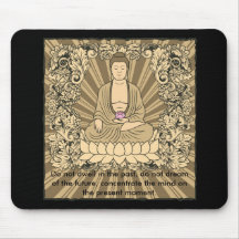 Vintage Custom Buddha Mouse Mats