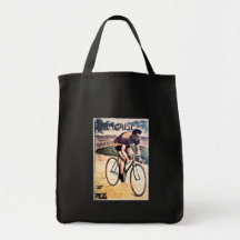 Vintage Cycling graphic bicycle Canvas Bag