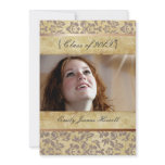 Vintage Damask/Graduations Party Invitations
