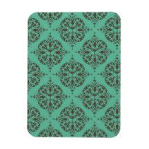 Vintage Damask Magnet