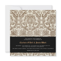 vintage damask; wedding