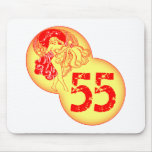 Vintage Dancer 55th Birthday Gifts Mousemat