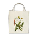 Vintage Dandelion Illustration Bags