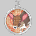 Vintage Darling Deer Necklace necklaces
