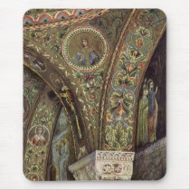 Vintage Decorative Arch in a Church Mouse Pad