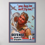 Vintage Defence Bonds~Vintage World War 2 posters