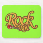 Vintage Design Mousepad - Rock 'n Roll