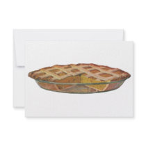 Vintage Dessert; Pie Personalized Invites