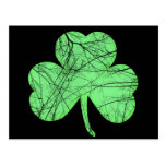 Vintage Distressed Shamrock Postcards