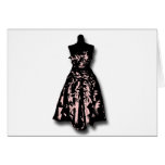 Vintage Dress cards