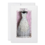 vintage dress invitation
