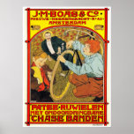 Vintage Dutch Bicycle Poster Print
