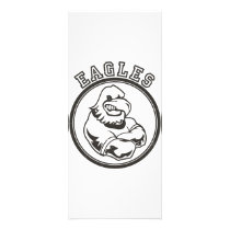 Vintage Eagles Mascot rack cards