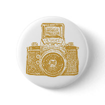 Vintage East German Camera - Caramel Brown