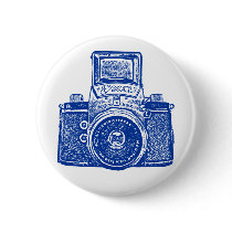 Vintage East German Camera - Dark Blue