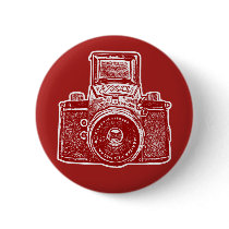 Vintage East German Camera II - Maroon